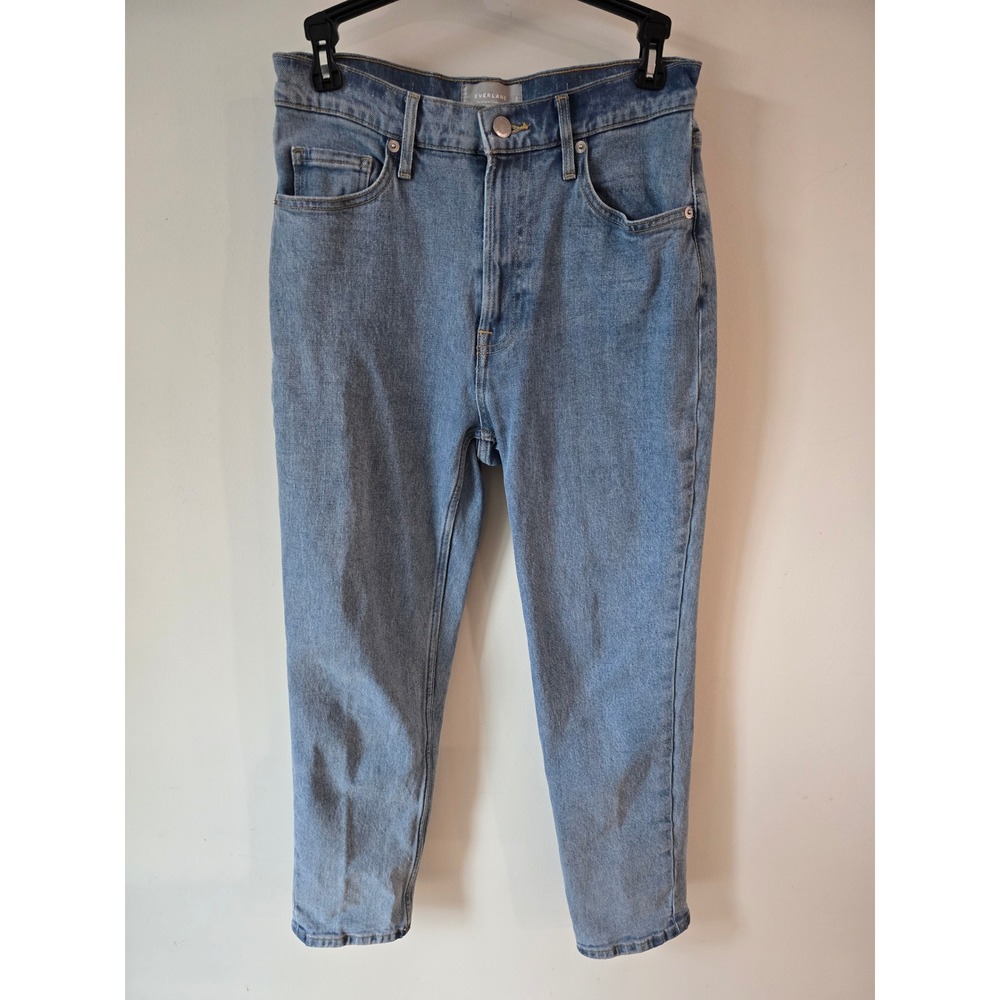 Everlane The Original Cheeky Jean Light Blue Organic Cotton Cropped 26 Crop Mens